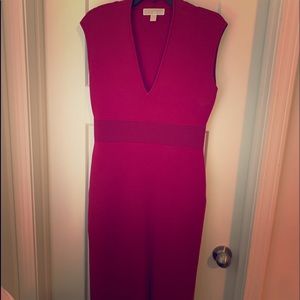 Michael Kors Merlot Body Con Dress